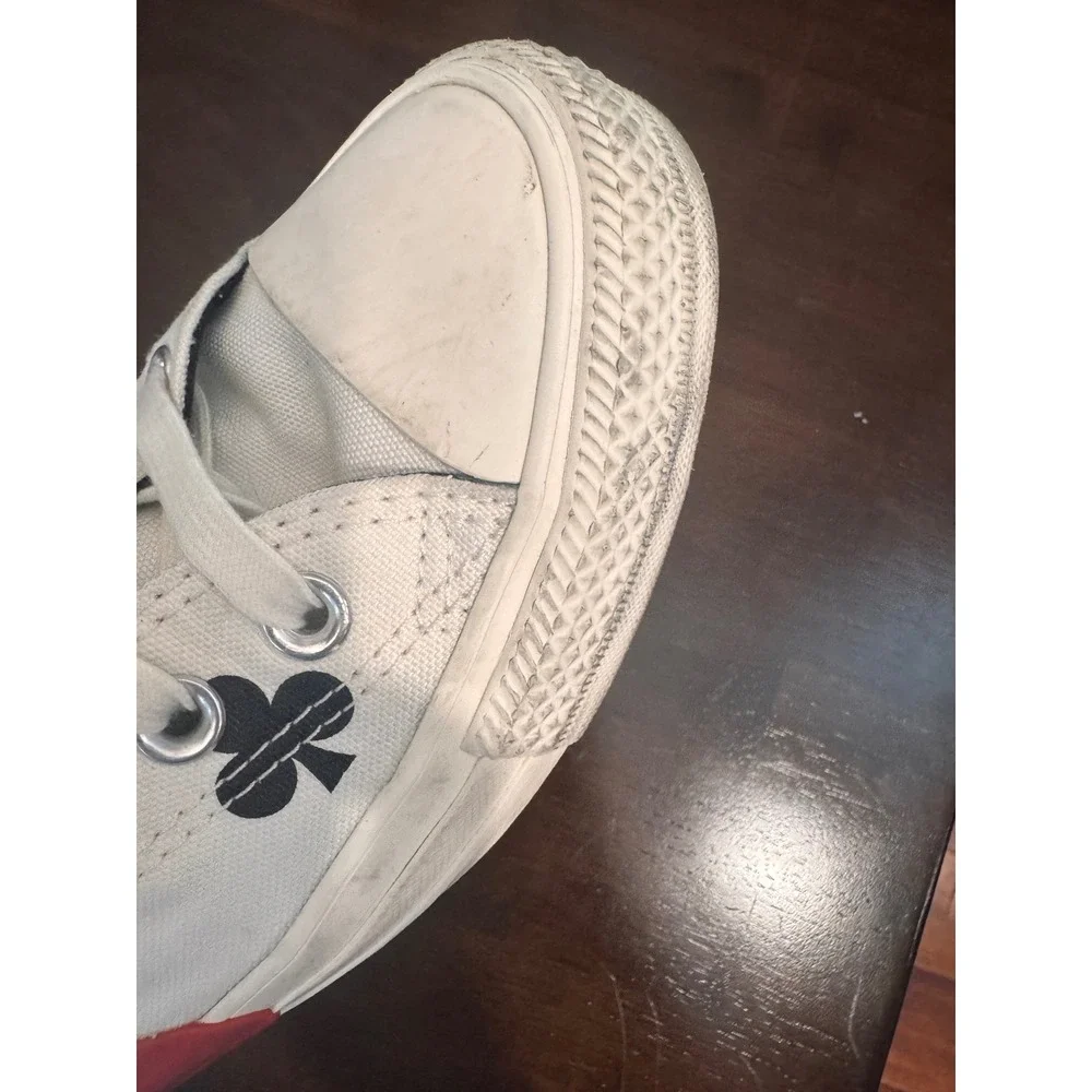 Converse Chuck Taylor All Star High Top Deck of Cards  White 165669C Men's 8 W10 - Picture 9 of 16